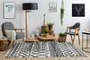 Tapis Berber Safi N9040 Blanc Et Noir 140 x 190 cm