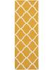Tapis de couloir en laine Windsor Jaune