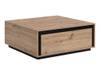 Table basse NALAMANE Beige - Bois manufacturé - 90 x 38 x 90 cm