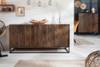 Highboard ILLUSION 100cm braun schwarz Braun - Massivholz - Holzart/Dekor - 100 x 120 x 45 cm