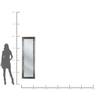 Miroir sur pied Frame Eve Argenté - Verre - 6 x 180 x 55 cm