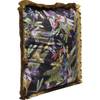 Coussin Tropical Garden Fringe Polyester - Noir / Multicolore