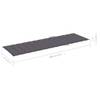 Chaise longue Anthracite