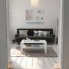Table basse blanc Blanc - En partie en bois massif - 100 x 42 x 60 cm
