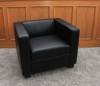 Sessel Loungesessel Lille Schwarz