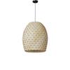 Suspension Ketut Marron - Fibres naturelles - 40 x 45 x 40 cm