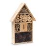 Hôtel à insectes abri en bois Marron - Bambou - Bois manufacturé - 31 x 48 x 10 cm