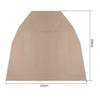 Regenabdeckung TWIN XL Beige - Textil - 232 x 203 x 232 cm