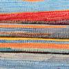 Tapis kilim PESHAWAR Kilim Fourrure véritable - 203 x 3 x 295 cm