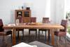 Highboard PURE 140cm natur Sheeshamholz Braun - Massivholz - Holzart/Dekor - 120 x 140 x 35 cm