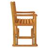 Schaukelbank Braun - Massivholz - Holzart/Dekor - 110 x 97 x 110 cm