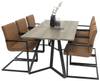 Ensemble de salle à manger Marina 13 Marron - Bois massif - 90 x 75 x 180 cm
