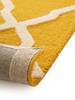 Tapis de couloir en laine Windsor Jaune