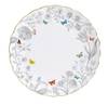 Assiette à dîner Fleurs et Papillons Porcelaine - 26 x 1 x 26 cm