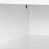 Nachttisch Jane (2er Set) Weiß - Holzwerkstoff - 40 x 50 x 34 cm