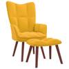Relaxsessel mit Hocker 3011641-2 Melonengelb - Gelb