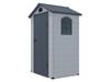 Cabane de jardin CESIO Gris - Cire - 104 x 168 x 120 cm