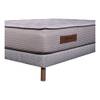 Matelas+sommier Cosmos White 90x190 Matelas mousse 90x190 mémo Sommier noir - Noir