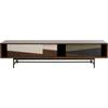 Meuble TV Lamello Marron - Bois massif - 210 x 50 x 40 cm