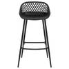 Barhocker IREK (2er-Set) Schwarz