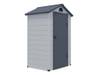 Cabane de jardin CESIO Gris - Cire - 104 x 168 x 120 cm