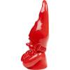 Figurine décorative Nain Rouge - Matière plastique - 10 x 21 x 9 cm