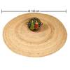 Jute Teppich Tamani Jute Teppich Tamani Natur - 150 x 150 cm
