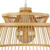 Suspension Tahaa Beige - Bambou - 36 x 18 x 36 cm