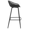 Barhocker IREK (2er-Set) Schwarz