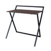 Bureau À Domicile Pliant En Bois Noir - Bois manufacturé - 86 x 103 x 56 cm