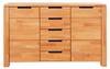 Sideboard/Kommode "Ema" aus Kernbuche Braun - Massivholz - 151 x 92 x 40 cm
