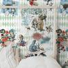 Papier Peint Alice Vert - Papier - 200 x 250 x 1 cm
