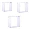 Set de 3 étagères flottantes Matière plastique - 27 x 27 x 14 cm