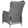 Outdoor Stuhl Hellgrau - 88 x 100 cm