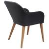 Gartenstuhl Schwarz - Polyrattan - 56 x 82 x 60 cm