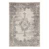 Kurzflorteppich Vintage Mischgewebe - Grau - 160 x 230 cm