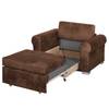 Schlafsessel Latina Basic Country Microfaser - Braun