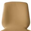 Gestoffeerde stoelen Wilga IV (set van2) echt leer - Eik - Lichtbruin