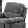 Relaxsessel Leticia Microfaser - Grau