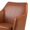 Loungesessel NICHOLAS Kunstleder Aken: Vintage Cognac