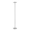 Lampadaire Hans Plexiglas / Fer - 1 ampoule - Argenté