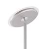 Lampadaire Hans Plexiglas / Fer - 1 ampoule - Argenté