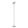 Lampadaire Hans Plexiglas / Fer - 1 ampoule - Argenté