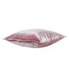 Housse de coussin Glam Tissu mélangé - Mauve