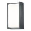 LED-Wandleuchte Indus Acrylglas / Aluminium - 1-flammig