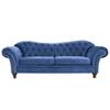 Bigsofa Iriona Microfaser - Jeansblau