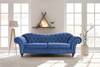 Bigsofa Iriona Microfaser - Jeansblau
