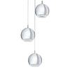 LED-Pendelleuchte Conessa III Kunststoff / Stahl - 3-flammig