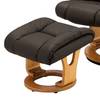 Poltrona relax Coverley Vera pelle/similpelle - marrone