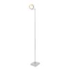 Lampadaire Triberg Chêne massif / Acier inoxydable - 1 ampoule